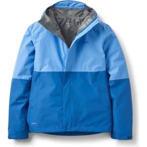 Rab Дамско водоустойчиво яке Rab Women's Downpour Jacket Waterproof jacket - Bluebird / Dark Bluebird - размер 40 (EU) (102-4621-0513)