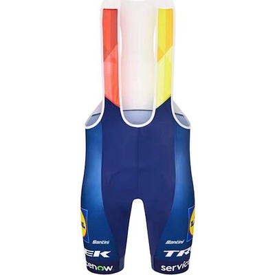 Replika Santini Lidl-Trek Tmavomodrá/Žltá
