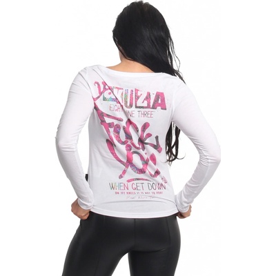 Yakuza dámske tričko s dlhým rukávom FU GLSB 23141 white