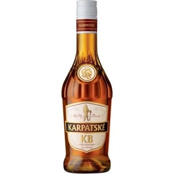 Karpatské Brandy 40% 0,5 l (čistá fľaša)