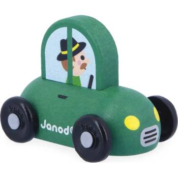 Janod Дървена количка Janod Cross Roads - Малка кола (J05933)