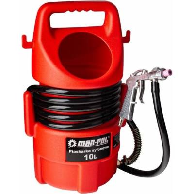Pískovačka 10 l, mobilní - MAR-POL M80587