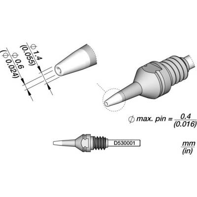 JBC Tools D530007 odspájkovací hrot Obsah 1 ks