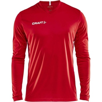 Craft SQUAD JERSEY SOLID LS červená
