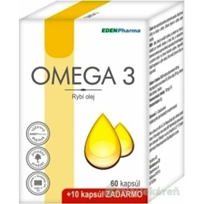 EdenPharma Omega 3 70 kapslí
