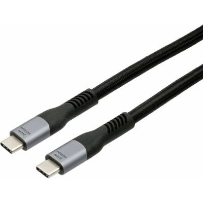 Exsys EX-K1598-1.0 USB USB 4.0 USB-C ® zástrčka USB-C ® zástrčka 1m černý