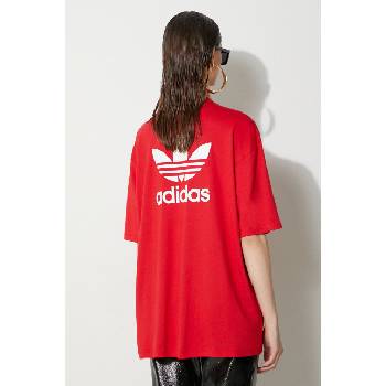 Adidas Тениска adidas Originals Trefoil Tee в червено IR8069 (IR8069)