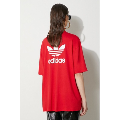 Adidas Тениска adidas Originals Trefoil Tee в червено IR8069 (IR8069)