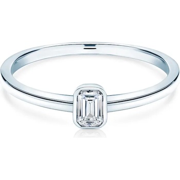 Image 1 of SAVICKI Годежен пръстен Pure: бяло злато, диамант