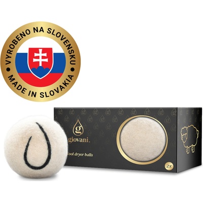 Giovani Vlněné kuličky do sušičky na prádlo 2 ks – Hledejceny.cz