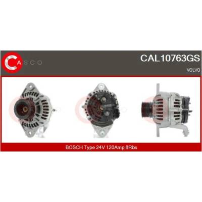 CASCO Alternátor 12V 220A s kolem AFP