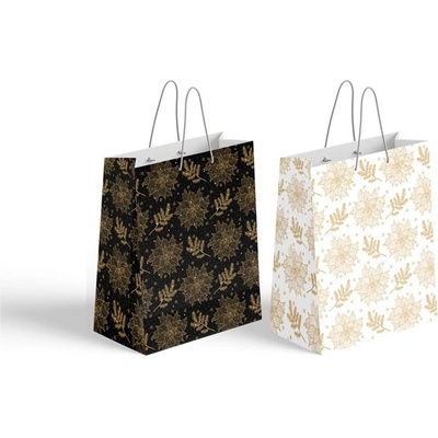 Z - TRADE Darčeková taška 260x320 mm, veľká Motiv: vánoční hvězdy