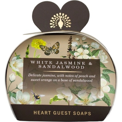 English Soap Company White jasmine & Sandalwood Sada tuhých mýdel 3 x 20 g