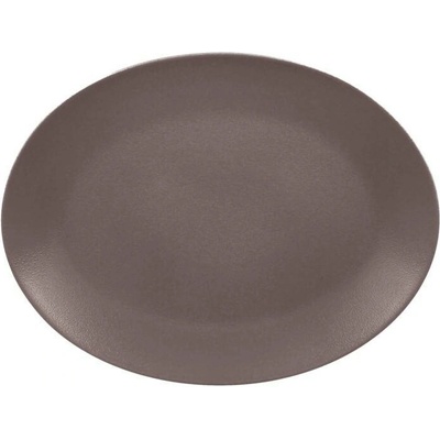 RAK Porcelain Talíř oválný 36 x 27 cm hnědá RAK-NFNNOP36CB