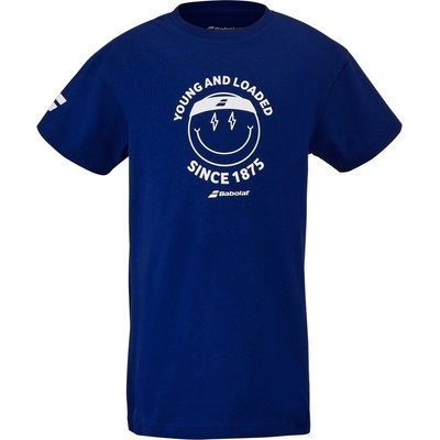 Babolat Exercise Cotton Tee Boy Sodalite Blue