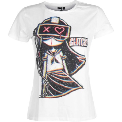 Akumu Ink Дамска тениска AKUMU INK - Glitched v2.0 - 17TW16bw