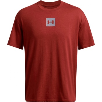 Under Armour Тениска Under Armour Men's Box Logo Regular Fit T-Shirt - Orange