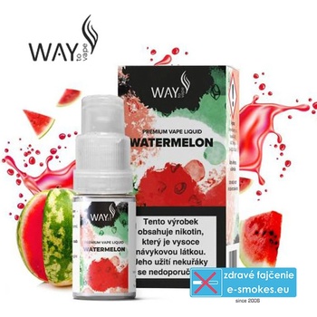 WAY to Vape Watermelon 10 ml 3 mg