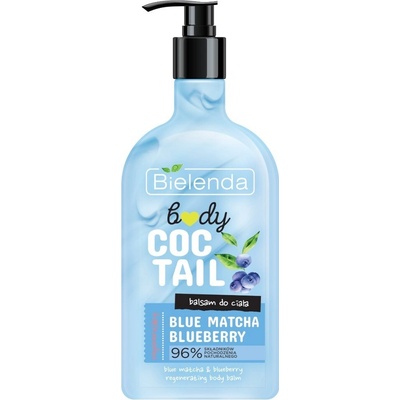 Bielenda Body Coctail Blue Matcha + Blueberry regeneračné telové mlieko pre výživu a hydratáciu 400 ml