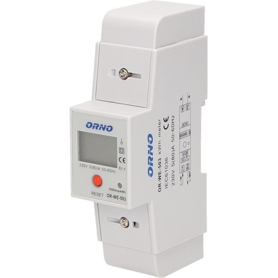 ORNO Jednofázový elektromer 80A OR-WE-503
