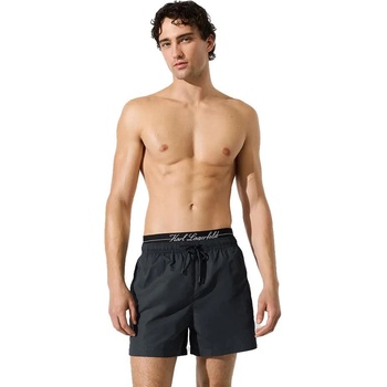 KARL LAGERFELD Бански гащета Karl lagerfeld Hotel swimming shorts - Blue (Dark Navy)