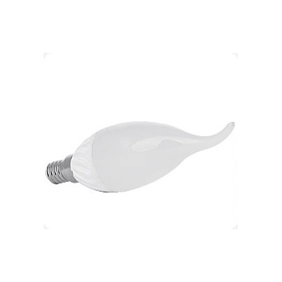 Max-Led LED žárovka C30L E14 12 SMD 4,5W Studená bílá CW 230V svíčková ozd.
