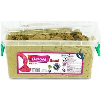 Heroes Пясък за игра Heroes - Натурален цвят, 3 kg (KUM-029.5)