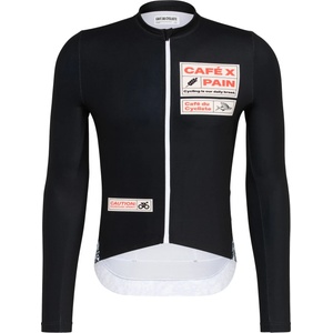 CafÉ du cycliste Фланелка с дълъг ръкав за колоездене CAFÉ DU CYCLISTE Constance Pain Cycling jersey - Bread - размер XL (056-4335-0114)