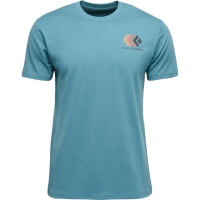 Black Diamond Faded SS Tee creek blue