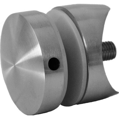 Svorka bodová na sklo 12–20 mm, broušená AISI 304