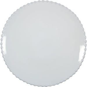 COSTA NOVA Бяла десертна чиния от керамика , ⌀ 22 cm Pearl - Costa Nova (ZCN-PEP222-WHI)