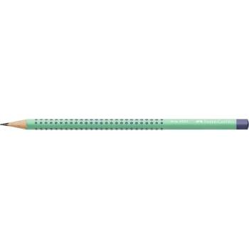 Faber-Castell Графитен молив, B, триъгълен, FABER-CASTELL "Grip 2001 Flow", тюркоазено син (117004)