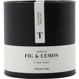 Nicolas Vahé Зелен чай FIG & LEMON 100 гр. , насипен чай, Nicolas Vahé (NV111350003)