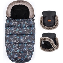 Petite&Mars Set zimný Comfy 4v1 Furry Forever Black