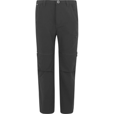 Regatta Детски панталон със свалящи крачоли Regatta Kid's Junior Highton Stretch Zip Off Trousers - Dark Grey - размер 11-12 Years (701-4686-0215)