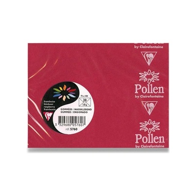 Clairefontaine Barevná obálka červená, 75 x 100 mm