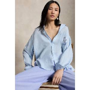 Ralph Lauren риза дамска от лен (211A12786)