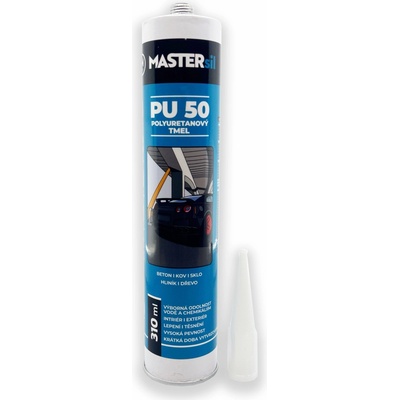 Mapei Mastersil Polyuretanový tmel PU 50 310 ml čierna