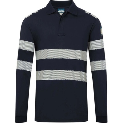 Portwest polokošile PW3 FR733 Modaflame Knit FR dlouhý rukáv Navy M