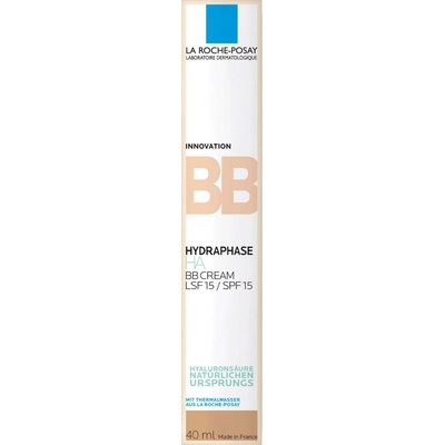 La Roche Posay Hydra tačný BB krém Hydra phase SPF15 BB Cream Medium 40 ml