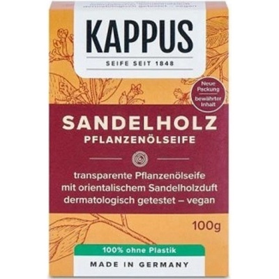 Kappus Sandelholz toaletné mydlo so santalovým drevom 100 g