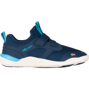 Trollkids Детски обувки barefoot Trollkids Kid's Bergen Hiker Barefoot shoes - Dark Indigo / Pool Blue - размер 36 (EU) (702-4123-0122)