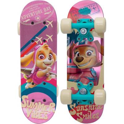 SKATEBOARD 17" TLAPKOVÁ PATROLA PRO DÍVKY