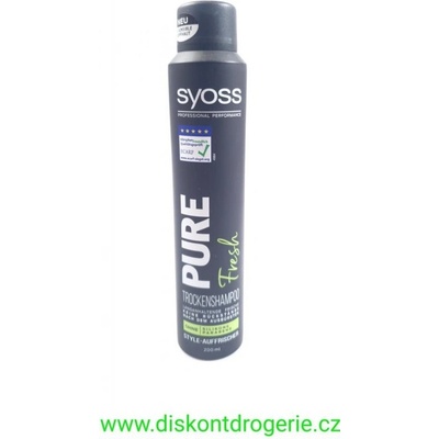 Syoss Pure Fresh Dry Shampoo suchý šampon 200 ml
