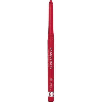 Rimmel London Exaggerate Lip Liner tužka na rty 24 Red Diva 0,25 g