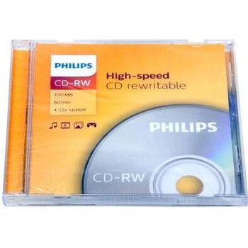 Philips CD-RW80 12x с възможност за презаписване (PH710242)
