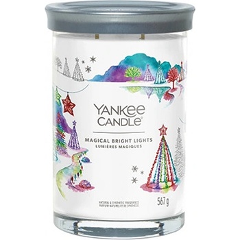 Yankee Candle Magical Bright Lights подписана чаша голяма 567 гр