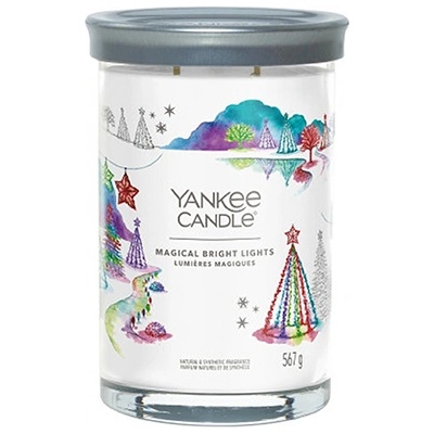 Yankee Candle Magical Bright Lights подписана чаша голяма 567 гр