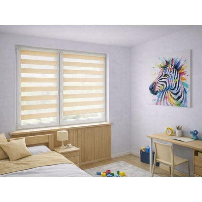 Zebra-shop Den a noc Mini Standard Krémová BH 05 150 x 30 cm bílá