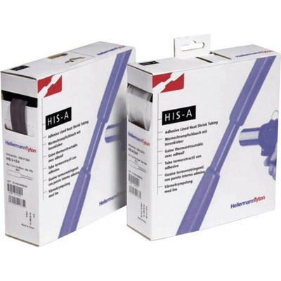 HellermannTyton 308-10900 zmršťovacia bužírka s lepidlom 9 mm 3 mm Pomer zmrštenia:3:1 5 m
